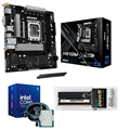 ETC Intel Ultra 5 225 CPU with Fans + ASRock H810M-X WiFi MiroATX MB + 16GB DDR5 Ram upgrade kits
